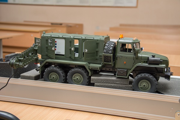 В Военном учебном центре УГАТУ появилась «машинка» для учебных занятий