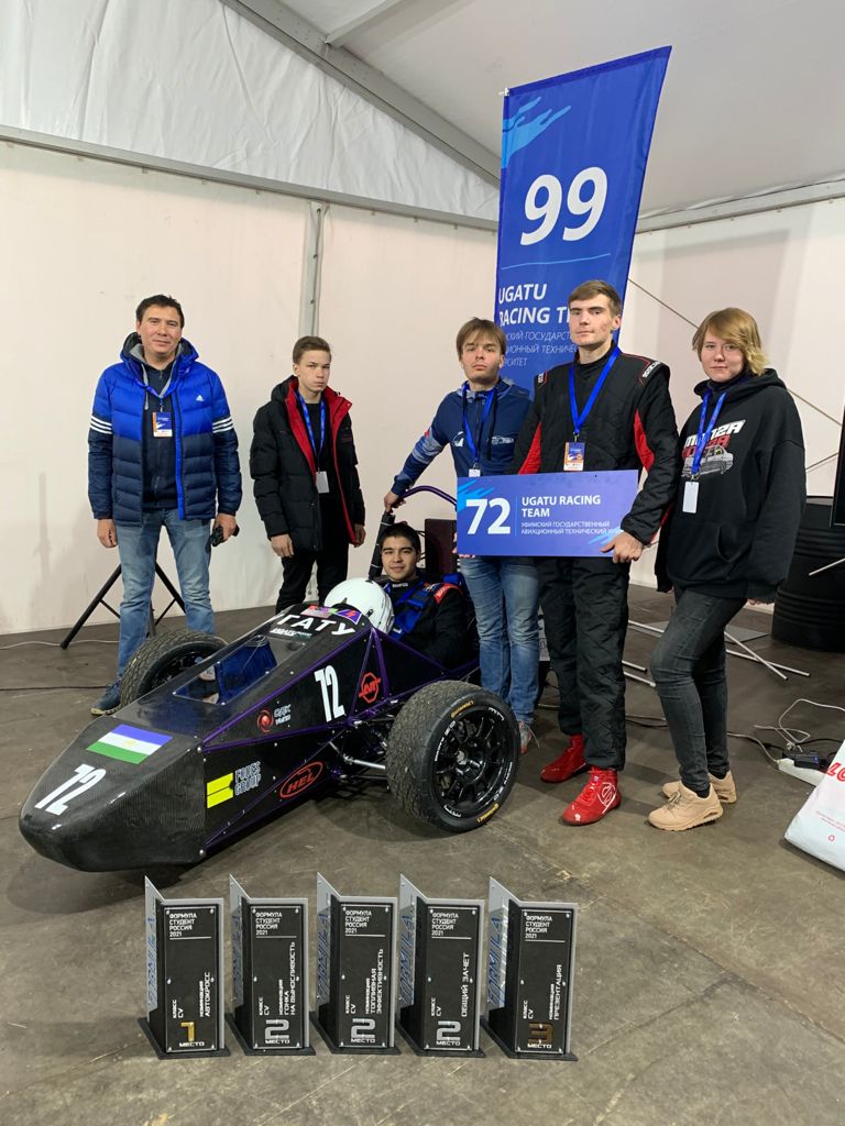 Гоночная команда УГАТУ – призер международных соревнований «Formula Student Russia 2021»