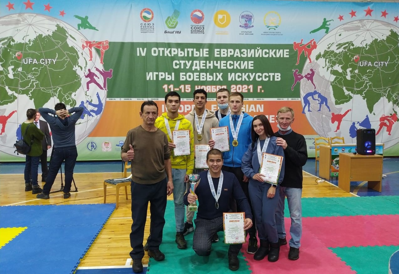 Кикбоксеры УГАТУ завоевали «бронзу» Евразийских игр боевых искусств